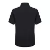 Chemisette femme respirante manches courtes en polyester léger, boutons nacrés, 115 g/m²