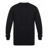 Pull col V homme en coton acrylique jauge 12, 285 g/m²