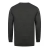 Pull col V homme en coton acrylique jauge 12, 285 g/m²