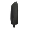 Pull col V homme en coton acrylique jauge 12, 285 g/m²