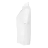 Chemise femme Oxford manches courtes en coton infroissable, coupe droite, 150 g/m²