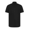 Chemise Oxford manches courtes en coton infroissable, coupe droite, 150 g/m²