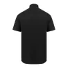 Chemise Oxford manches courtes en coton infroissable, coupe droite, 150 g/m²