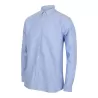 Chemise Oxford manches longues en coton infroissable, coupe droite, 150 g/m²