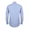 Chemise Oxford manches longues en coton infroissable, coupe droite, 150 g/m²