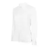 Chemise femme Oxford manches longues en coton infroissable, coupe droite, 150 g/m²