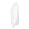 Chemise femme Oxford manches longues en coton infroissable, coupe droite, 150 g/m²
