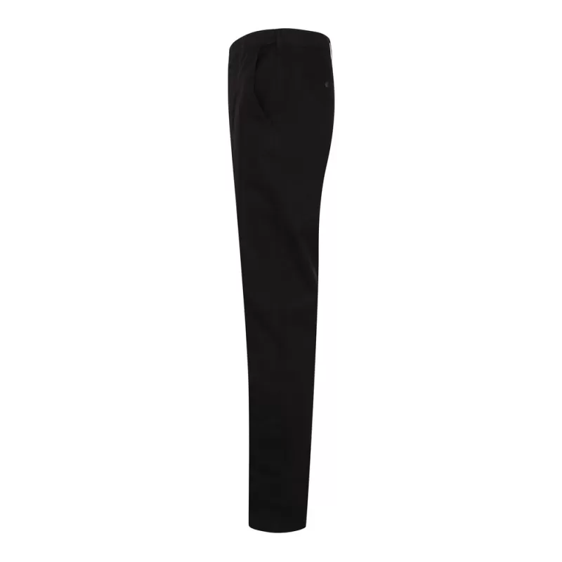 Pantalon homme chino slim en coton élastique, ceinture ajustable, 4 poches, 225 g/m²