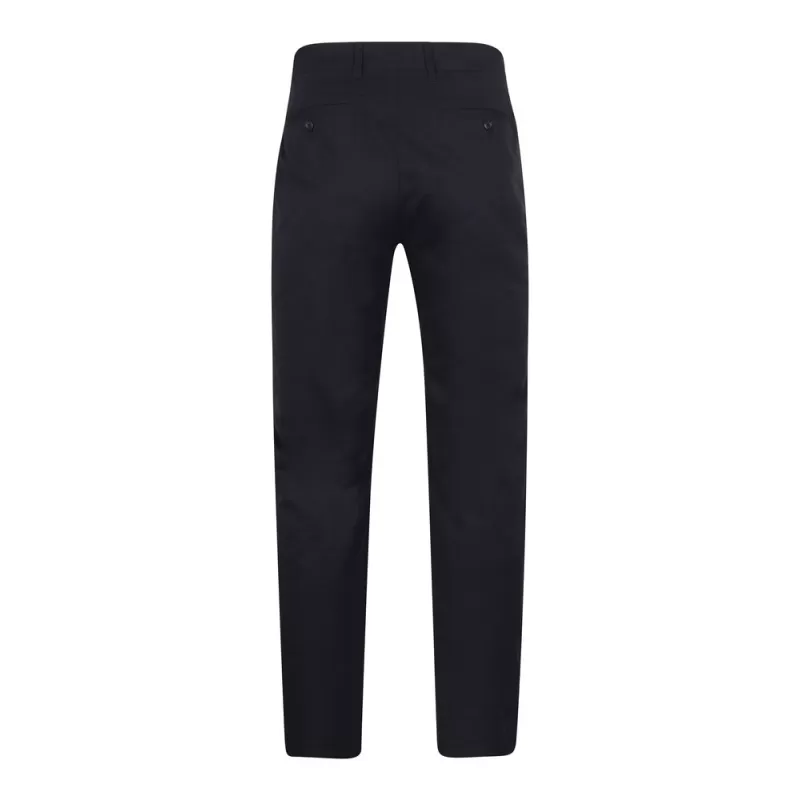 Pantalon homme chino slim en coton élastique, ceinture ajustable, 4 poches, 225 g/m²