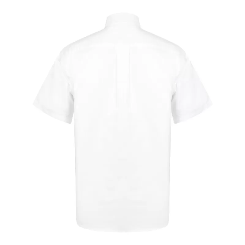 Chemise classique oxford en polycoton anti-froissement, poche poitrine, 170 g/m²