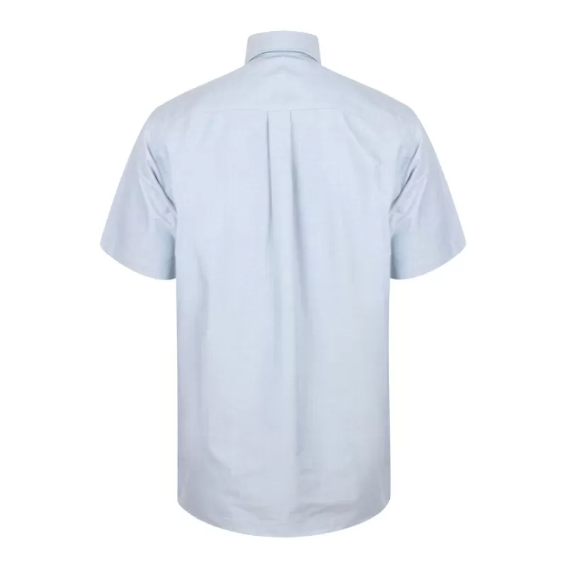 Chemise classique oxford en polycoton anti-froissement, poche poitrine, 170 g/m²
