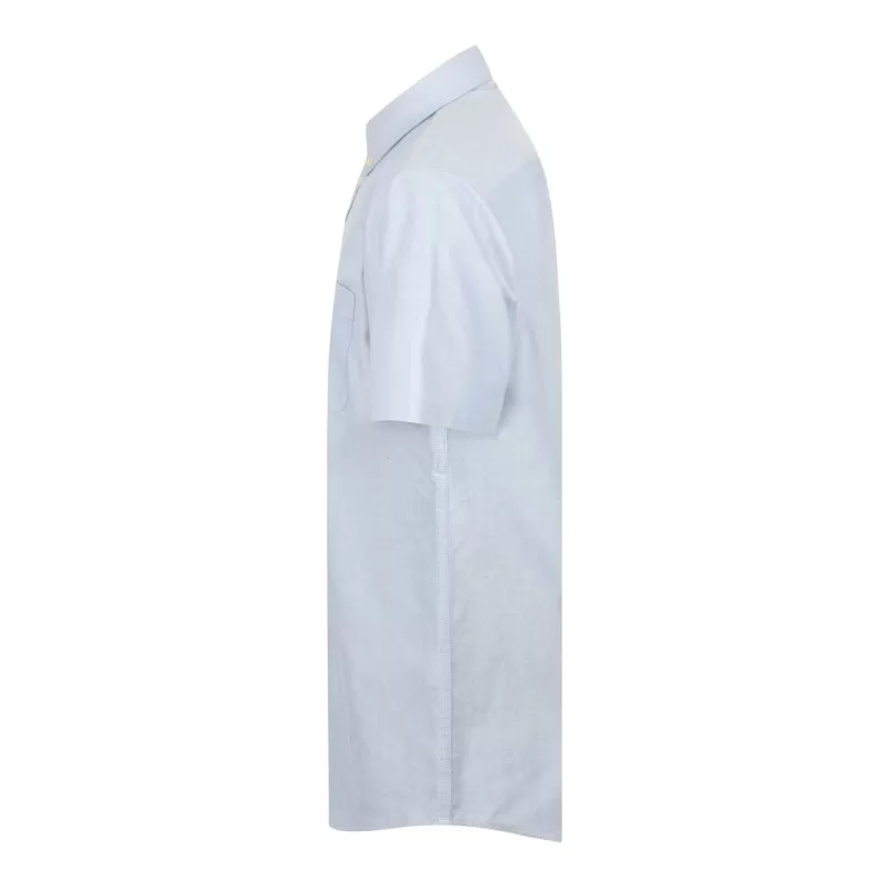 Chemise classique oxford en polycoton anti-froissement, poche poitrine, 170 g/m²