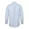 Chemise classique manches longues en polycoton oxford, poche poitrine, 170 g/m²