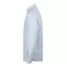 Chemise classique manches longues en polycoton oxford, poche poitrine, 170 g/m²