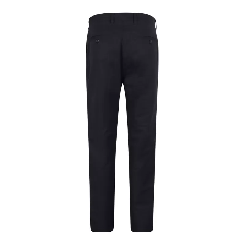 Pantalon femme chino slim en coton élastique, ceinture ajustable, 4 poches, 225 g/m²