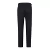 Pantalon femme chino slim en coton élastique, ceinture ajustable, 4 poches, 225 g/m²