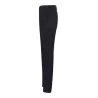 Pantalon femme chino slim en coton élastique, ceinture ajustable, 4 poches, 225 g/m²