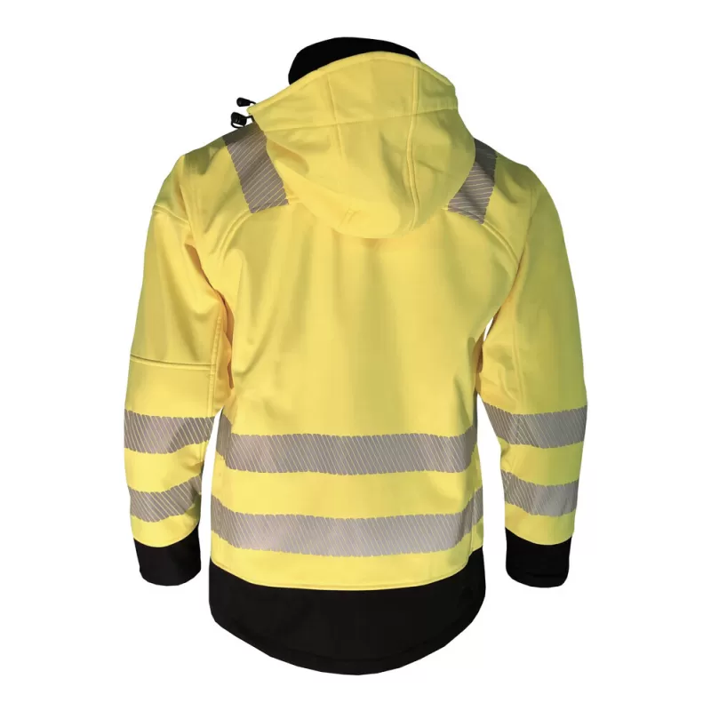 Veste Softshell haute visibilité respirante et déperlante, 310 g/m²