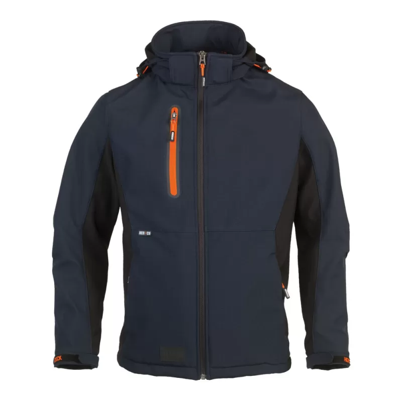Veste Softshell multi-poches imperméable, respirante, multi-poches, 300 g/m²