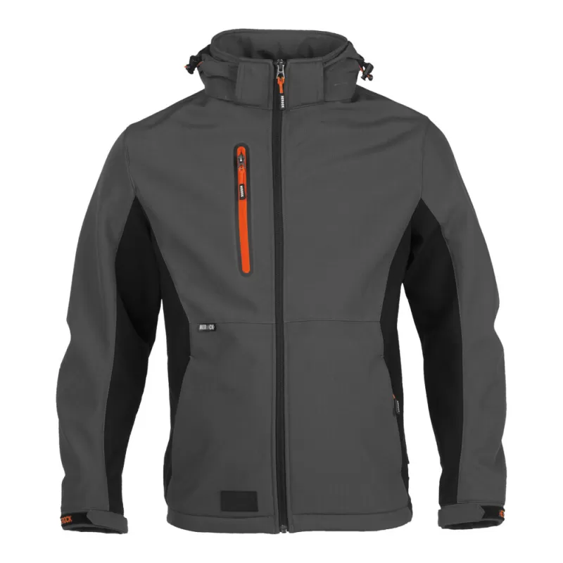 Veste Softshell multi-poches imperméable, respirante, multi-poches, 300 g/m²