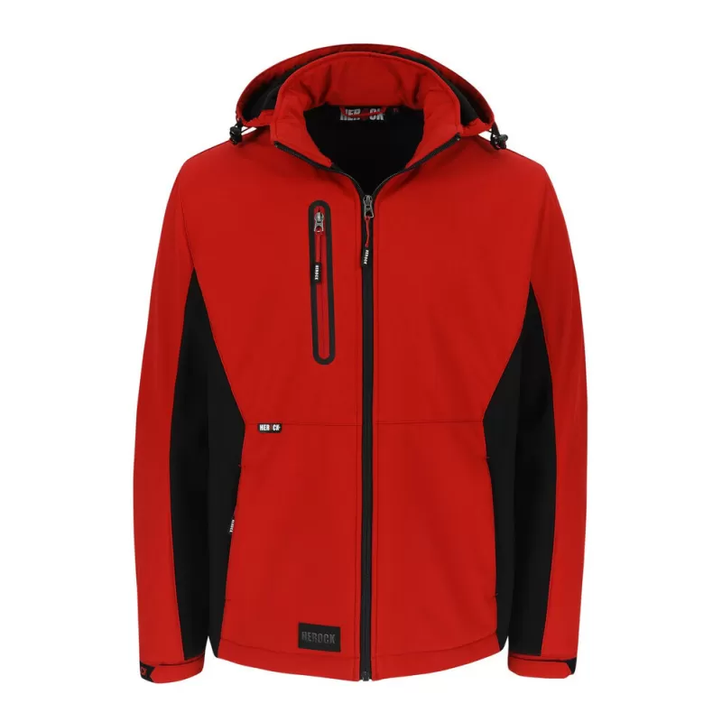Veste Softshell multi-poches imperméable, respirante, multi-poches, 300 g/m²