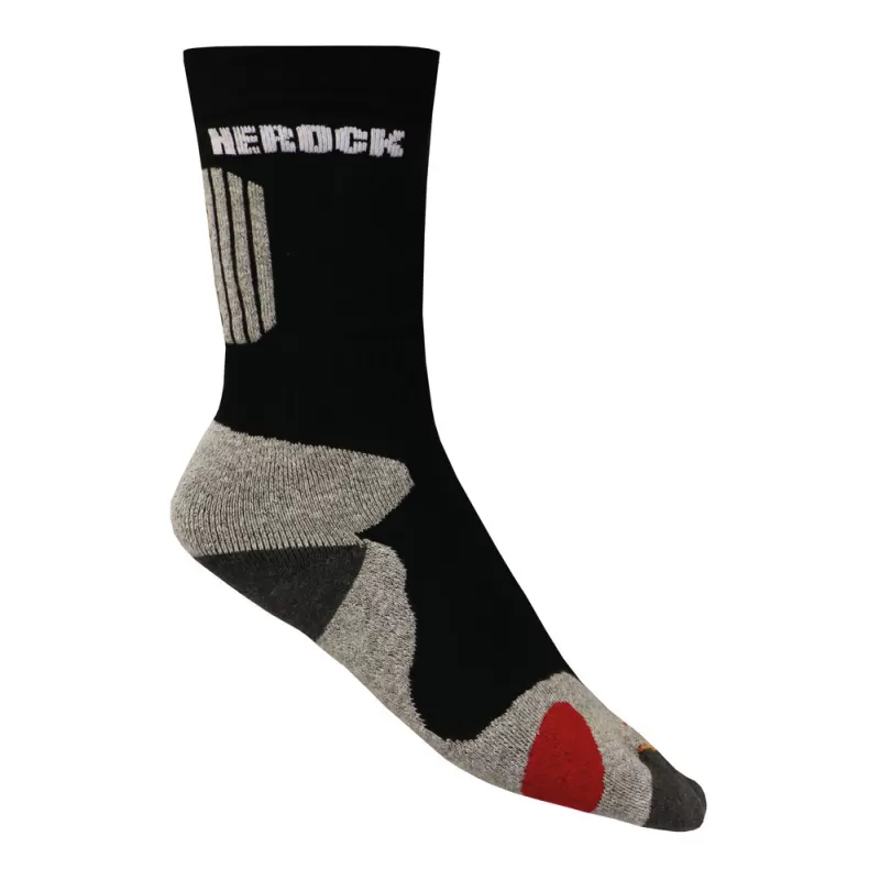 Chaussettes haute compression avec le logo Herock, confortables et solides, 205 g/m²