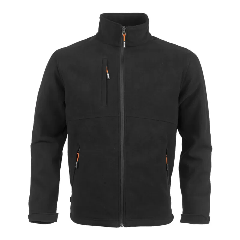 Veste polaire épaisse, respirante, déperlante, coupe-vent, épaules et coudes renforcés, 330 g/m²