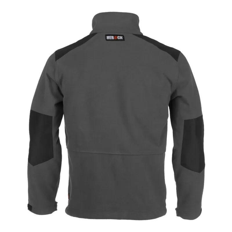 Veste polaire épaisse, respirante, déperlante, coupe-vent, épaules et coudes renforcés, 330 g/m²