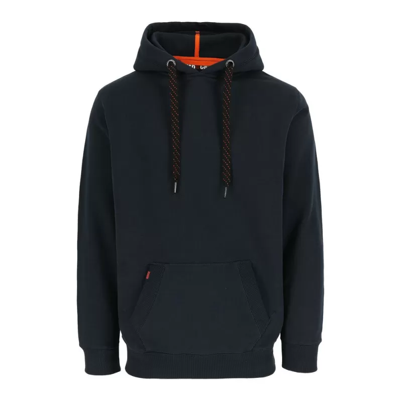 Sweat à capuche épais avec poche kangourou, cordon de serrage, 360 g/m²