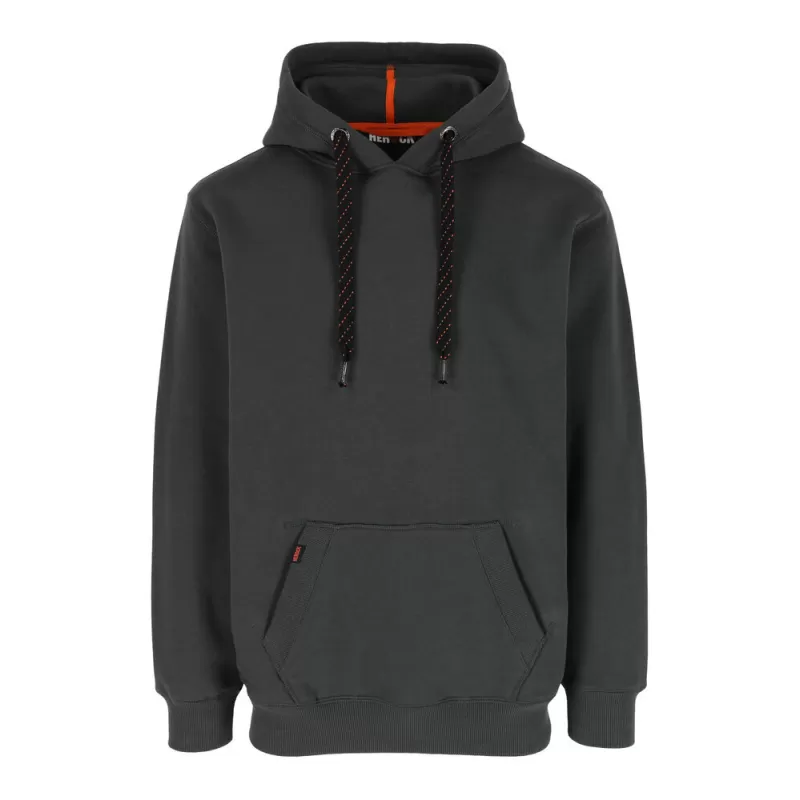 Sweat à capuche épais avec poche kangourou, cordon de serrage, 360 g/m²