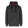 Sweat à capuche épais avec poche kangourou, cordon de serrage, 360 g/m²