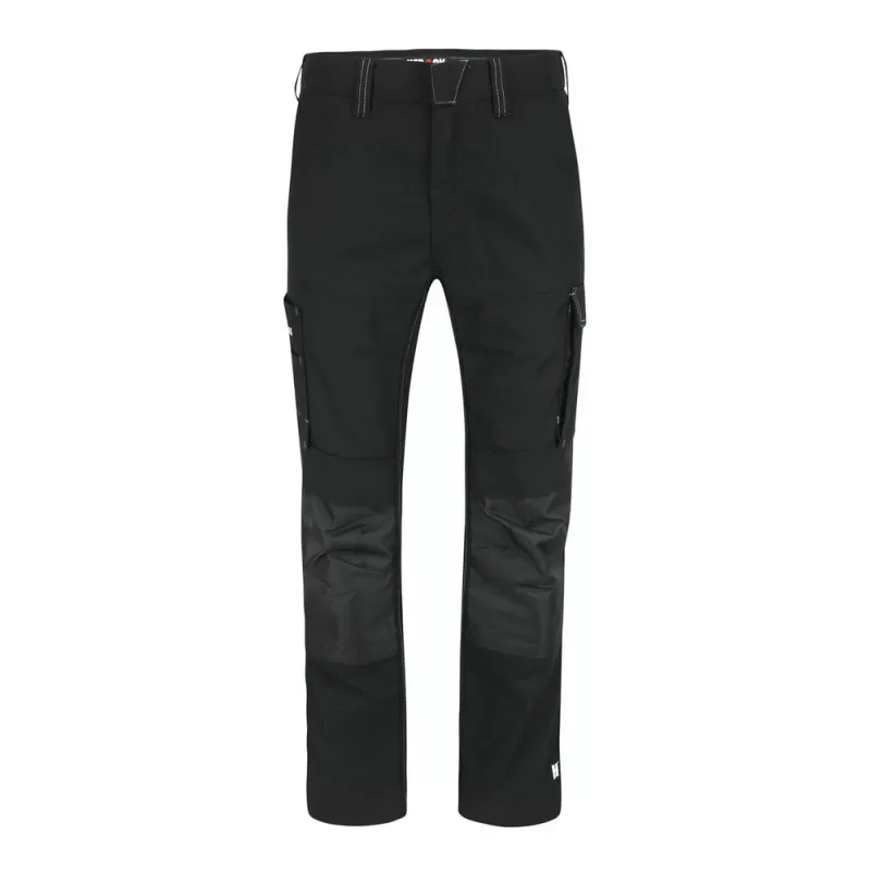 Pantalon multipoches extensible en coton et polyester, 275 g/m²
