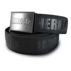 Ceinture élastique ajustable avec logo Herock en relief, boucle avec ouvre-bouteille