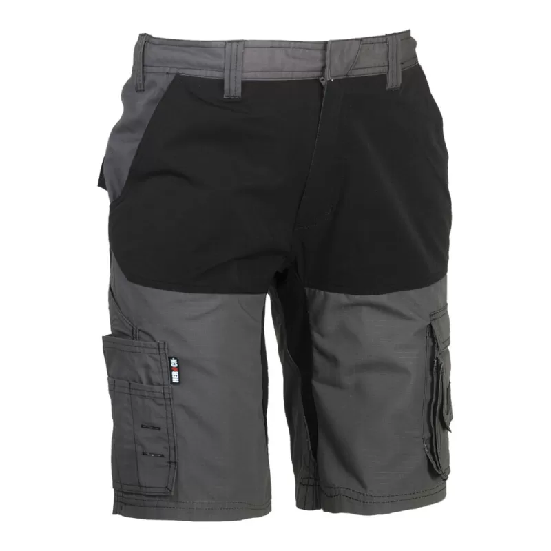 Bermuda extensible multi-poches en ripstop, 210 g/m²