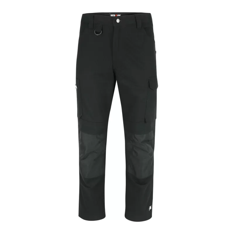 Pantalon de travail multi-poches extensible en coton, 275 g/m²