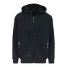 Sweat zippé à capuche déperlant doublé Sherpa imprimé Herock, 600 g/m²