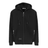 Sweat zippé à capuche déperlant doublé Sherpa imprimé Herock, 600 g/m²