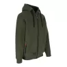 Sweat zippé à capuche déperlant doublé Sherpa imprimé Herock, 600 g/m²
