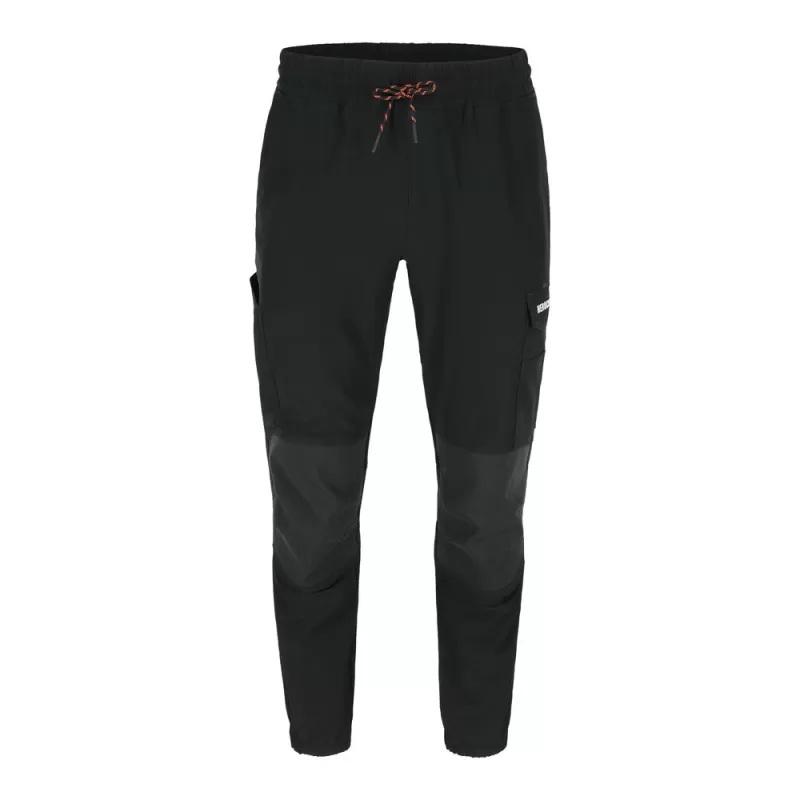 Pantalon de jogging polyester recyclé élastique, poches pratiques, 180 g/m²