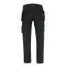 Pantalon de travail multi-poches extensible, technologie Coolmax, 320 g/m²