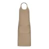 Tablier à bavette en coton avec grande poche, 280 g/m²