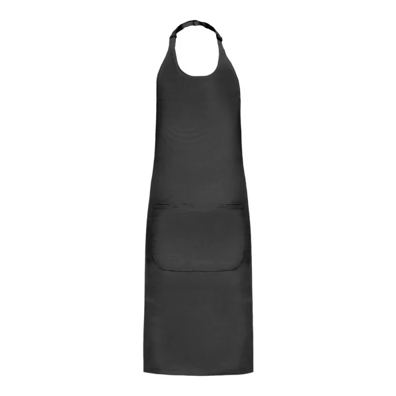 Tablier à bavette en coton avec grande poche, 280 g/m²