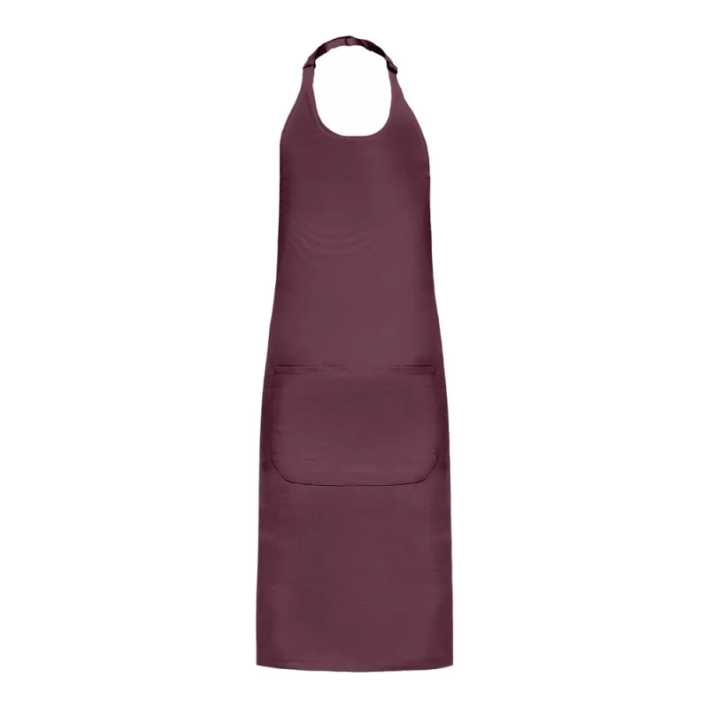 Tablier à bavette en coton avec grande poche, 280 g/m²