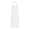Tablier à bavette en coton avec grande poche, 280 g/m²