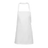 Tablier buste court en coton, 2 poches, 280 g/m²