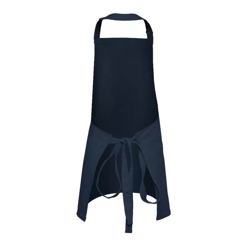 Tablier buste court en coton, 2 poches, 280 g/m²