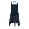 Tablier buste court en coton, 2 poches, 280 g/m²