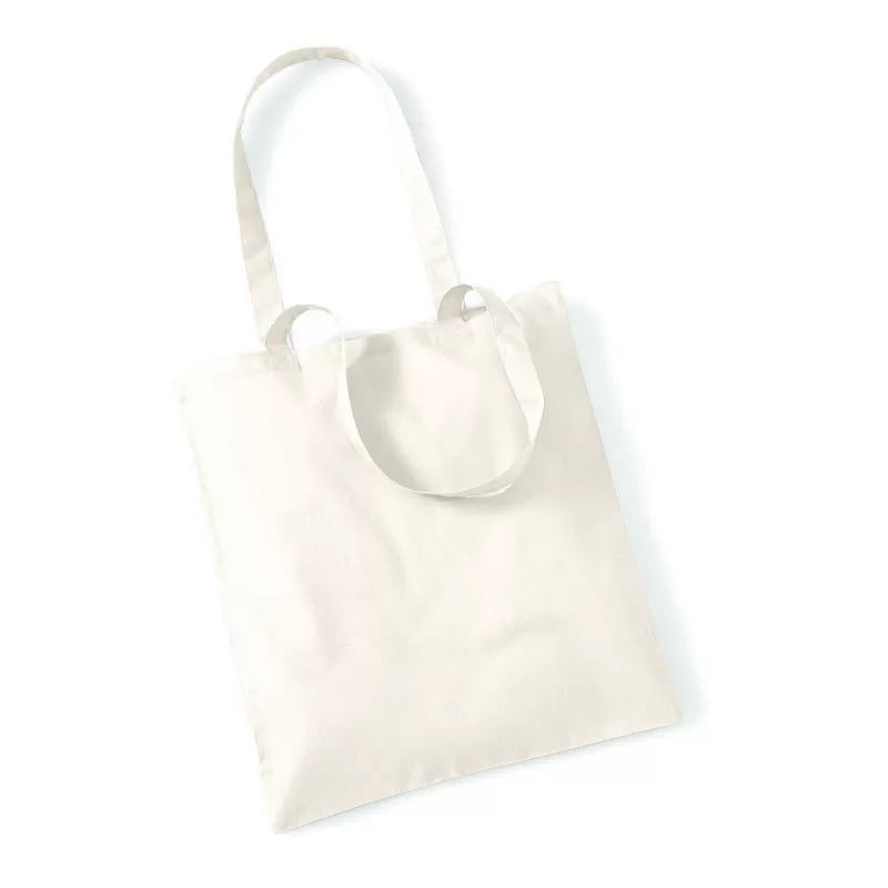 Sac coton anses longues, 140 g/m²