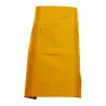 Tablier de barman mi-long en coton, multipoches, 280 g/m²