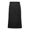 Tablier barman long en coton, 3 poches, 280 g/m²